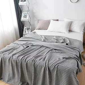 100%cotton waffle blanket for sitting room and sofa