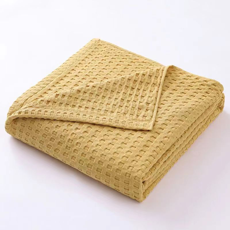 100%cotton waffle blanket for sitting room and sofa
